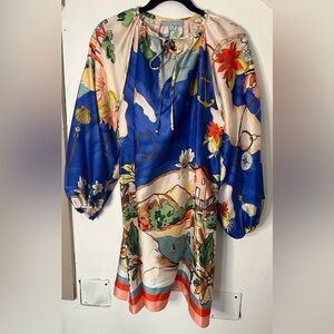 Antonio Melani Rafaela Women's Mini Dress in Ocean Print Size S NWT